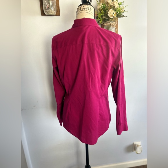 Talbots button down blouse office career professional - Picture 6 of 10